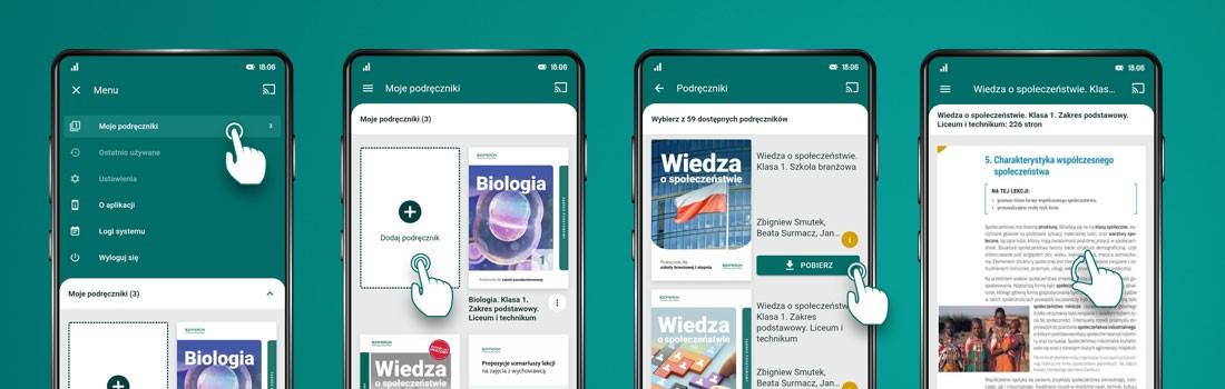 materialy operon na smartfonie