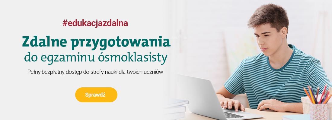 baner edukacja zdalna PEO