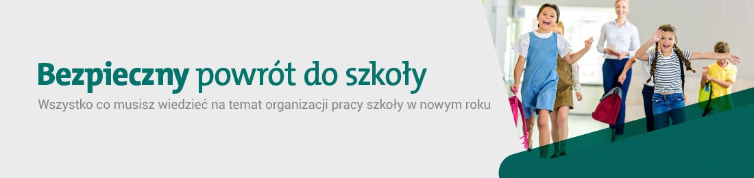 baner bezpieczny powrot do szkoly