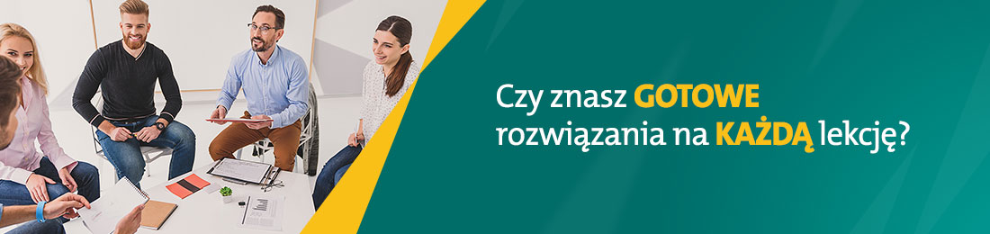 baner gotowe rozwiazania na lekcje