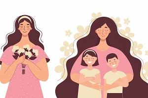matka z dziecmi