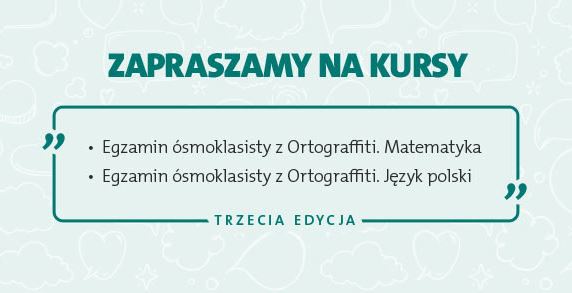 grafika kursow egzamin osmoklasisty