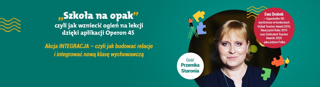baner szkola na opak