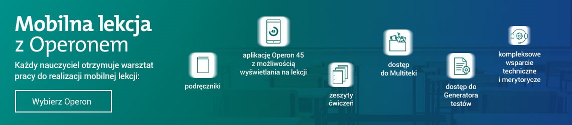 mobilna aplikacja z operonem baner