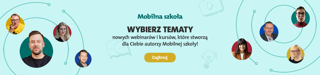 baner mobilna lekcja