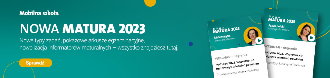 program matura 2023
