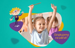 radosna dziewczynka dziekujemy za udzial w oskt