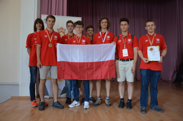 uczestnicy VI Baltyckiej Olimpiady Geograficznej duze