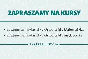 kursy przygotowujace do egzaminu osmoklasisty