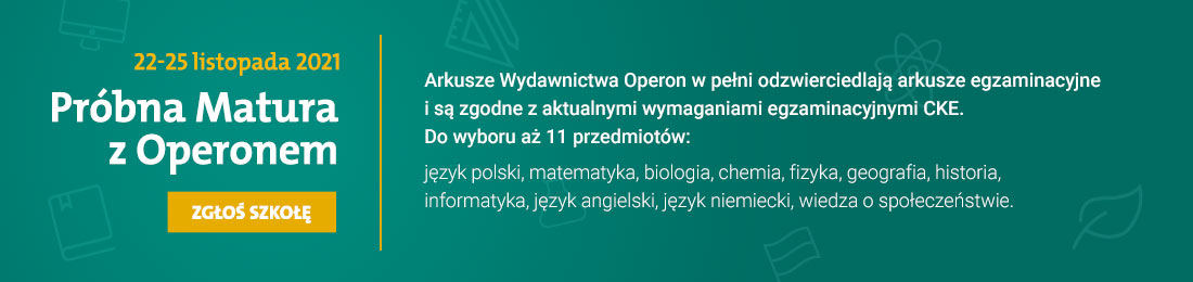 baner przygotowania do matury