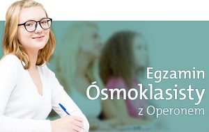 grafika egzaminu osmoklasisty z operonem