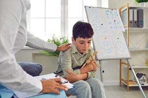 chlopiec depresja psychiatra