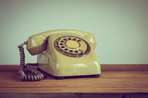 retro telefon