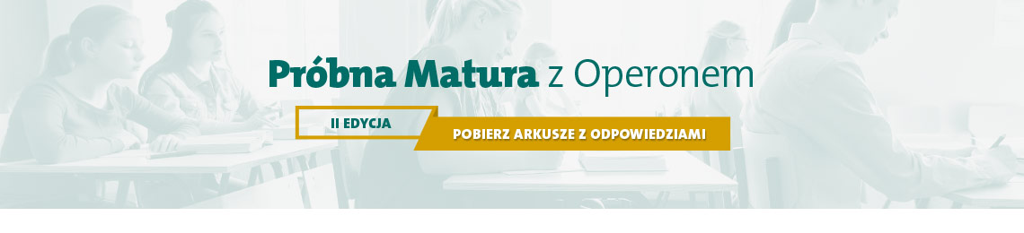 baner druga edycja matury z operonem