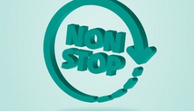napis non stop 