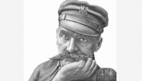 rysunek jozefa pilsudskiego
