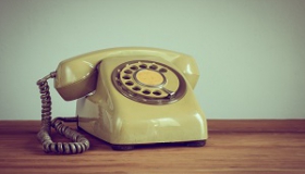 retro telefon